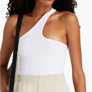 NEW Helmut Lang White Core Cutout Tank| Size M/L